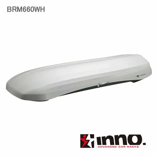 カーメイト INNO ルーフボックス WEDGE 660 BRM660WH ホワイト