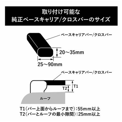 カーメイト INNO ルーフボックス BRM855BK ブラック※沖縄/離島/一部地域別途大型送料
