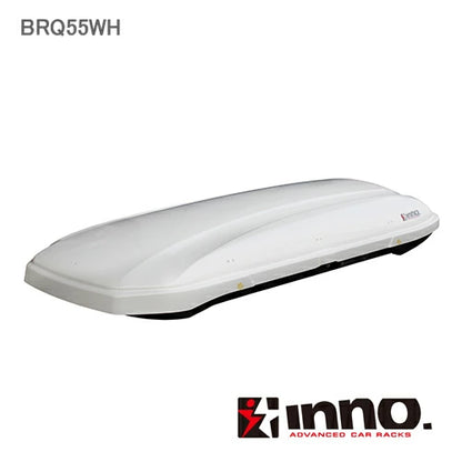 カーメイト INNO ルーフボックス55 BRQ55WH　ホワイト※沖縄/離島/一部地域別途大型送料/日時指定不可
